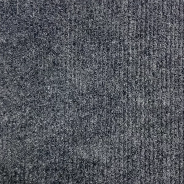 Cubrepiso acanalado con goma Gris Claro