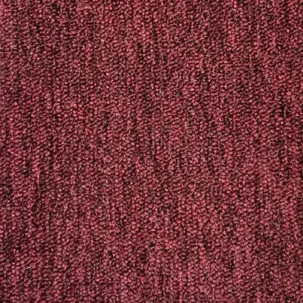 Alfombra muro a muro boucle Rally Rojo 16