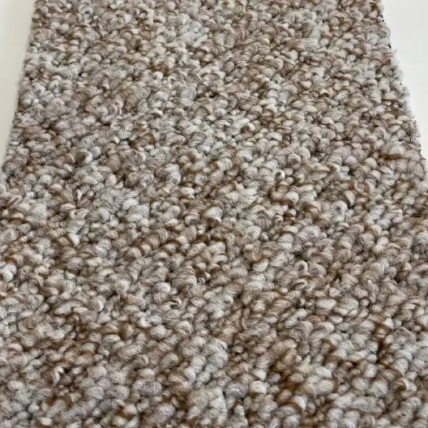 Alfombra muro a muro boucle 8mm Omega White - Imagen 2