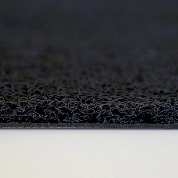 rollo Limpiapiés pvc rizado negro
