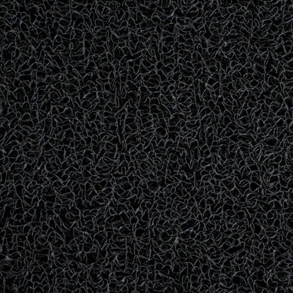 rollo Limpiapiés pvc rizado negro