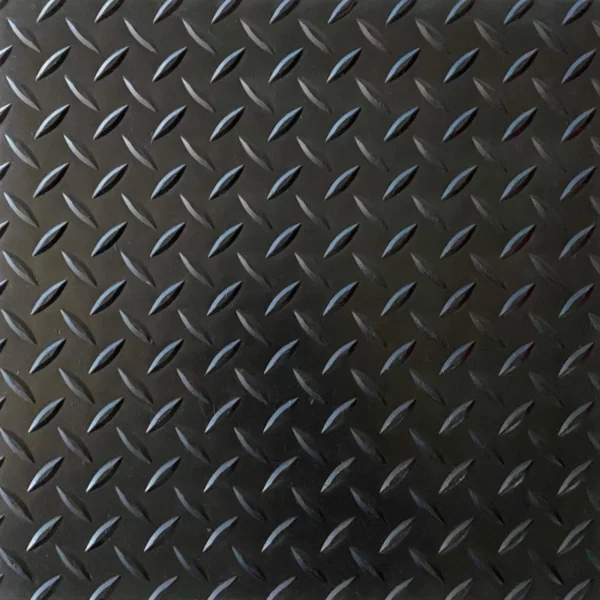 Piso de goma en rollo Diamantado 3mm x 1mt x 20mt - Imagen 2