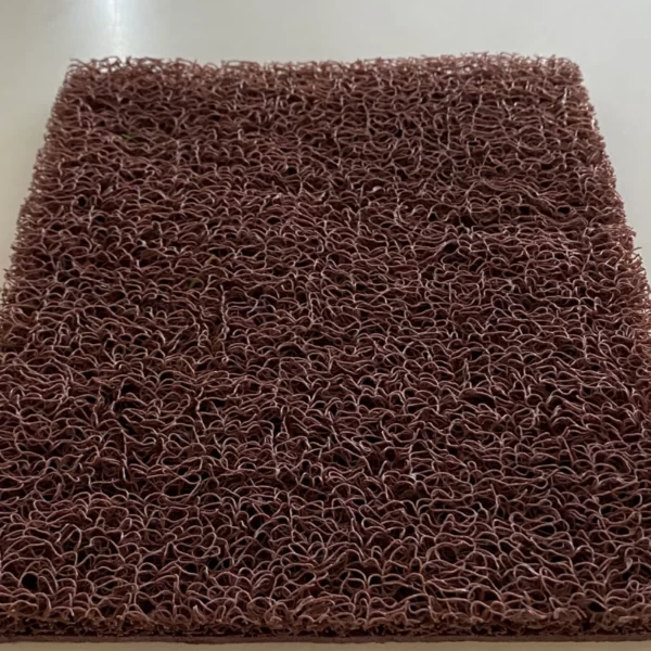 Piso de pvc en rollo limpiapiés 13mm x 1.2mt x 12mts Café - Imagen 2