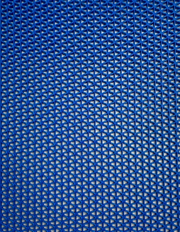 Piso de pvc Wet en rollo limpiapiés 5mm x 1.2mt x 15mts Azul - Imagen 3