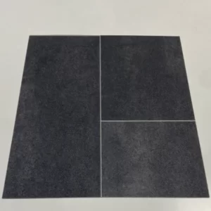 Piso vinilico en rollo Orbit Black 2mm x 2mt x 35mt