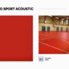 Piso Vinílico heterogéneo sport acustic