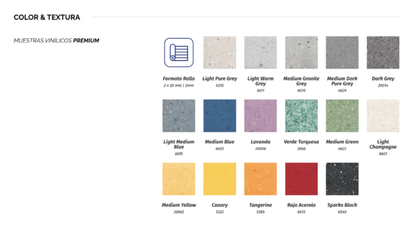 piso vinilico en rollo homogéneo