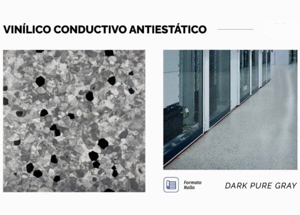 piso vinilico conductivo antiestático