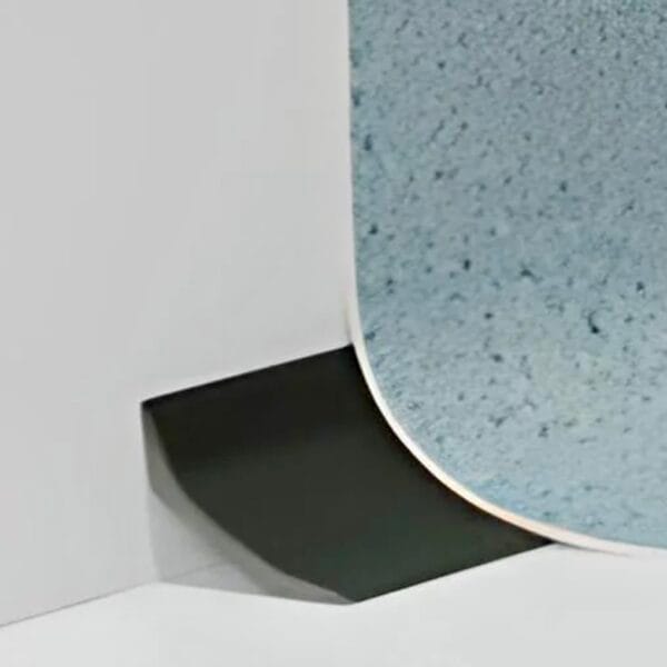 Zócalo sanitario para piso vinilico en rollo