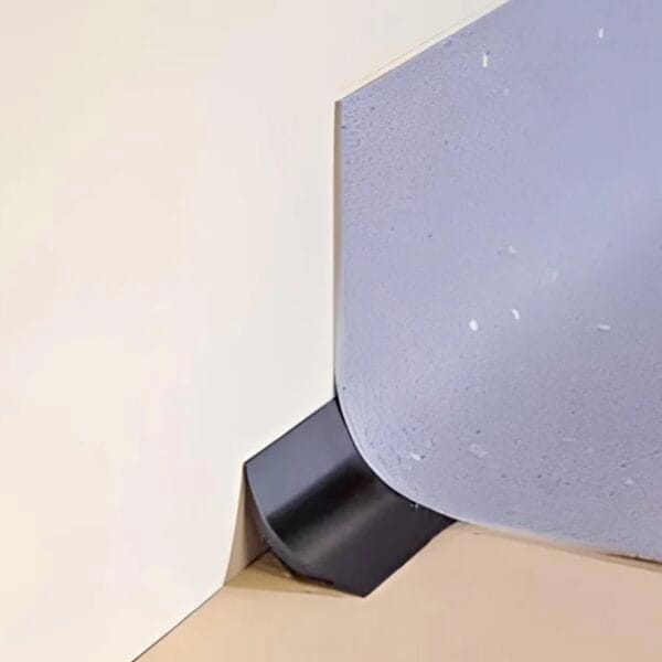 Zócalo sanitario para piso vinilico en rollo