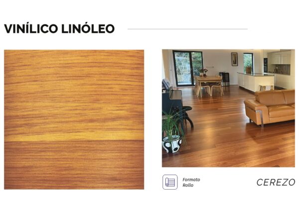 Piso vinilico en rollo