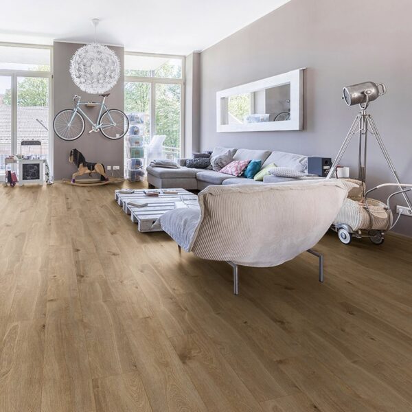 Piso flotante organico
